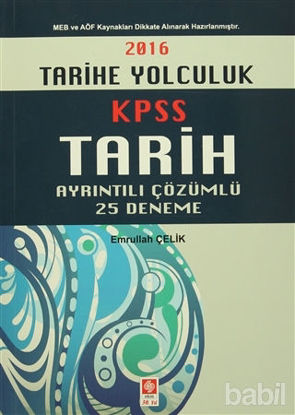 Picture of 2016 KPSS Tarih Ayrıntılı Çözümlü 25 Deneme