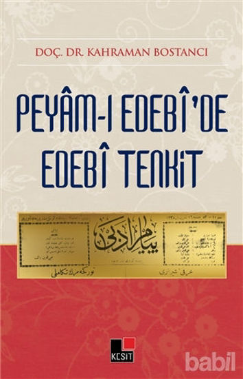 Picture of Peyami Edebide Edebi Tenkit