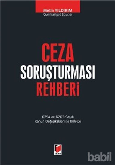 Picture of Ceza Soruşturması Rehberi