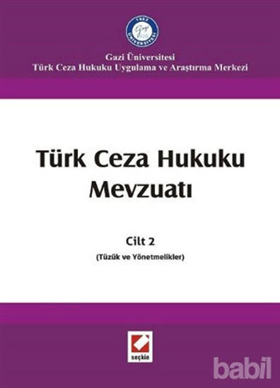 Picture of Türk Ceza Hukuku Mevzuatı Cilt: 2