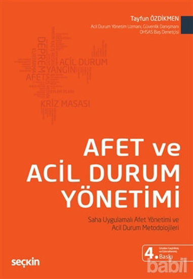 Picture of Afet ve Acil Durum Yönetimi