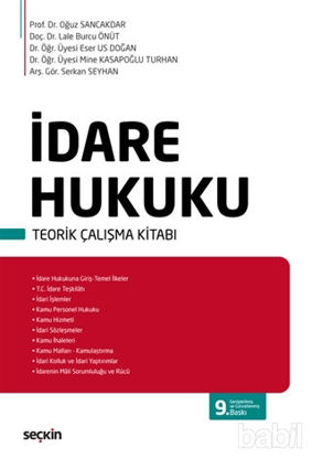 Picture of İdare Hukuku Teorik Çalışma Kitabı