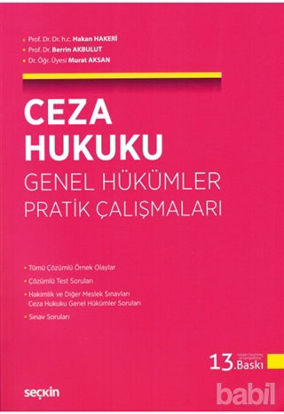 Picture of Ceza Hukuku Genel Hükümler Pratik Çalışmaları