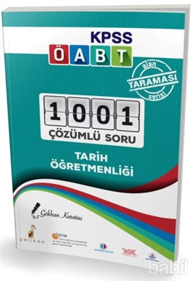 Picture of 2018 ÖABT Tarih Öğretmenliği 1001 Çözümlü Soru