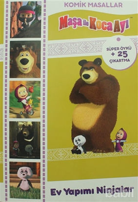 Picture of Maşa İle Koca Ayı Komik Masallar-Ev Yapımı Ninjalar