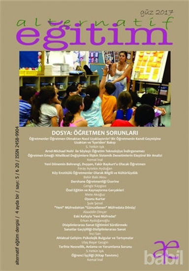 Picture of Alternatif Eğitim Dergisi Sayı: 5 Güz 2017