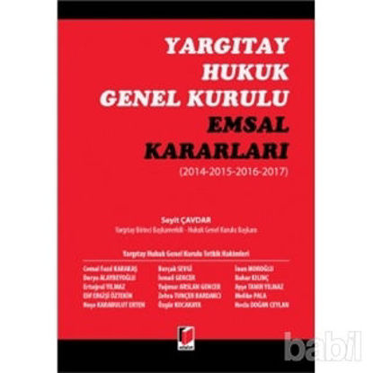 Picture of Yargıtay Hukuk Genel Kurulu Emsal Kararları