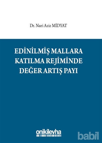Picture of Edinilmiş Mallara Katılma Rejiminde Değer Artış Payı
