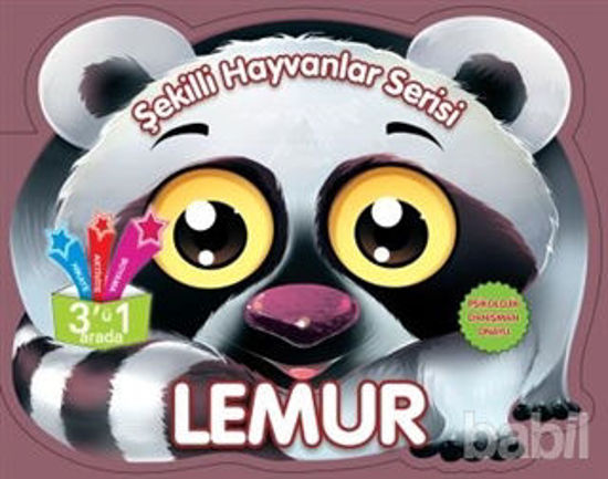 Picture of Lemur - Şekilli Hayvanlar Serisi