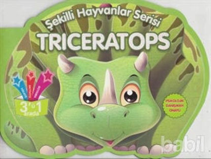 Picture of Triceratops - Şekilli Hayvanlar Serisi