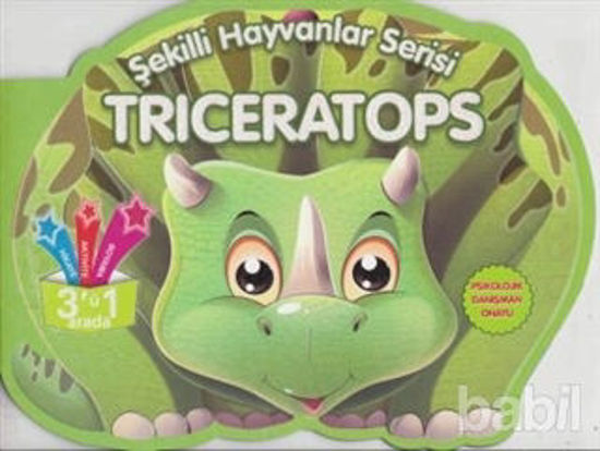 Picture of Triceratops - Şekilli Hayvanlar Serisi