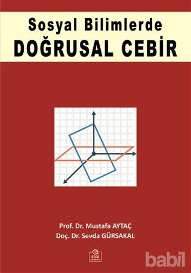 Picture of Sosyal Bilimlerde Doğrusal Cebir
