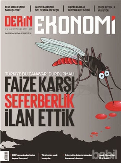 Picture of Derin Ekonomi Aylık Ekonomi Dergisi Sayı: 34 Mart  2018
