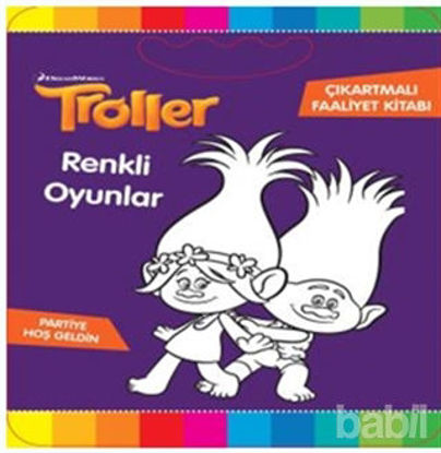 Picture of Troller - Renkli Oyunlar Çıkartmalı Faaliyet Kitabı