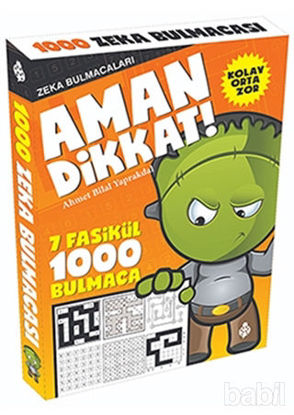 Picture of Aman Dikkat! - Zeka Bulmacaları