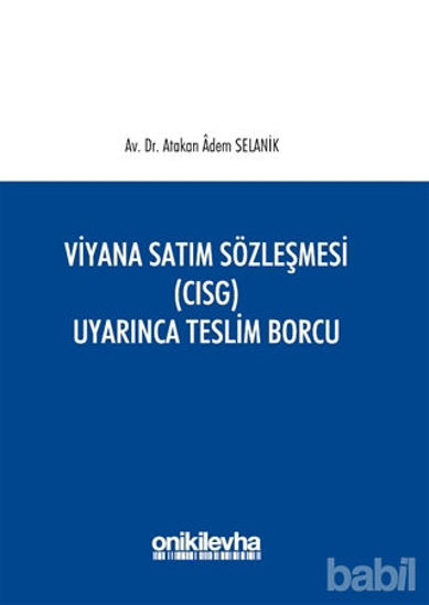Picture of Viyana Satım Sözleşmesi (CISG) Uyarınca Teslim Borcu