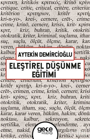 Picture of Eleştirel Düşünme Eğitimi