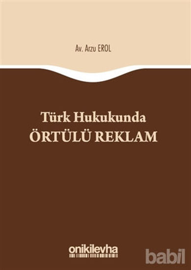 Picture of Türk Hukukunda Örtülü Reklam