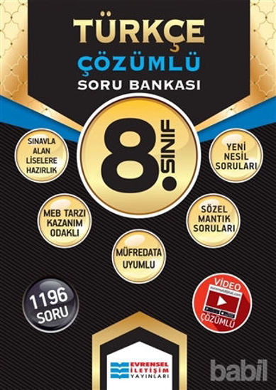 Picture of 8. Sınıf Türkçe Çözümlü Soru Bankası