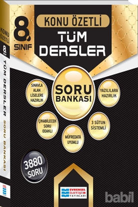 Picture of 8. Sınıf Konu Özetli Tüm Dersler Soru Bankası