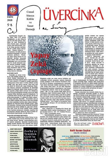 Picture of Üvercinka Dergisi Sayı: 48 Ekim 2018