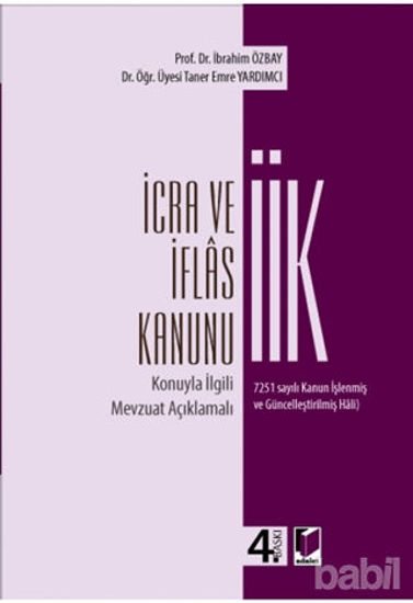 Picture of İcra ve İflas Kanunu