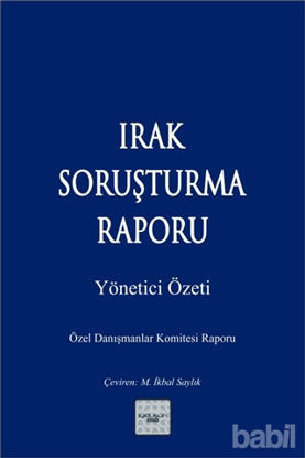 Picture of Irak Soruşturma Raporu