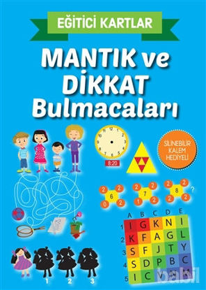 Picture of Mantık ve Dikkat Bulmacaları - Eğitici Kartlar