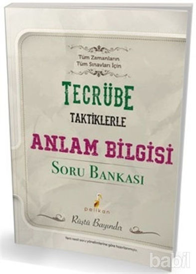 Picture of Tecrübe Taktiklerle Anlam Bilgisi Soru Bankası