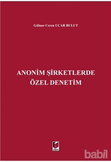 Picture of Anonim Şirketlerde Özel Denetim