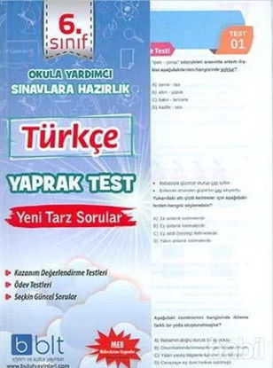 Picture of 6. Sınıf Türkçe Yaprak Test