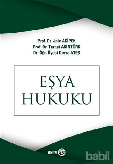 Picture of Eşya Hukuku