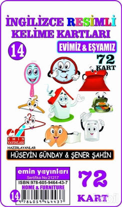 Picture of Evimiz ve Eşyamız - İngilizce Resimli Kelime Kartları 14
