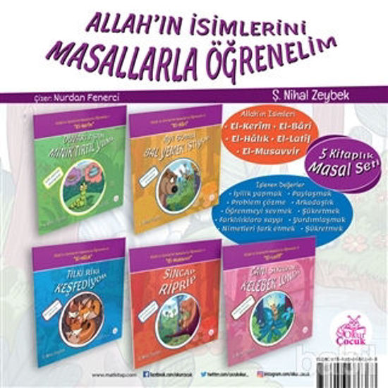 Picture of Allah'ın İsimlerini Masallarla Öğrenelim Seti (5 Kitap Takım)