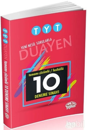 Picture of TYT - Yeni Nesil Sorularla Duayen Tamamı Çözümlü Faiküllü 10 Deneme Sınavı