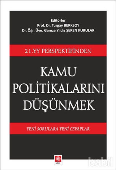 Picture of 21. YY Perspektifinden Kamu Politikalarını Düşünmek