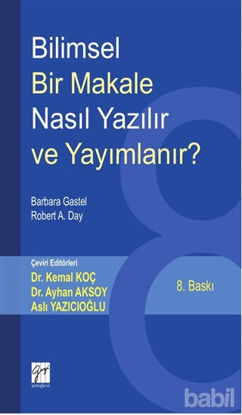 Picture of Bilimsel Bir Makale Nasıl Yazılır ve Yayımlanır?
