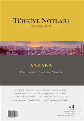 Picture of Türkiye Notları Fikir Tarih Kültür Dergisi Sayı: 4