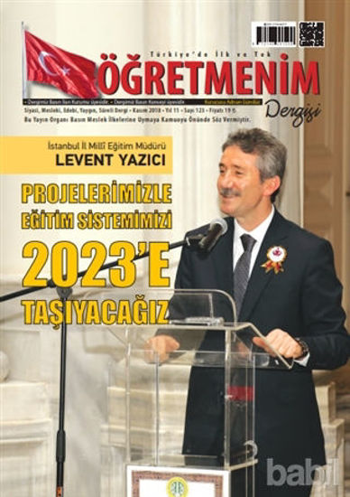 Picture of Öğretmenim Dergisi Sayı: 123 Kasım 2018