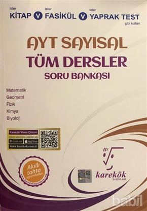 Picture of AYT Sayısal Tüm Dersler Soru Bankası