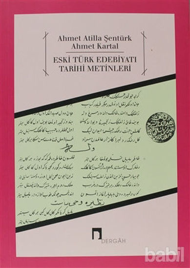 Picture of Eski Türk Edebiyatı Tarihi Metinleri