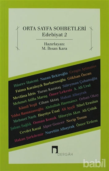 Picture of Orta Sayfa Sohbetleri - Edebiyat 2