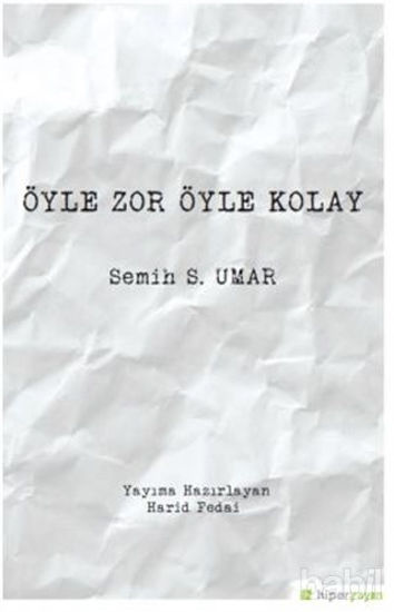 Picture of Öyle Zor Öyle Kolay