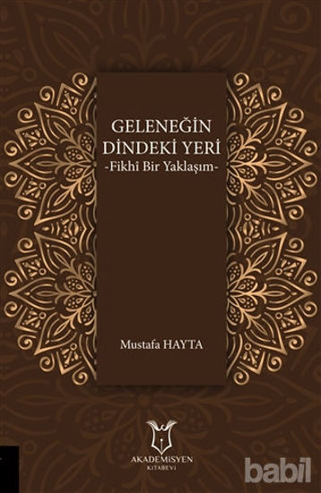 Picture of Geleneğin Dindeki Yeri