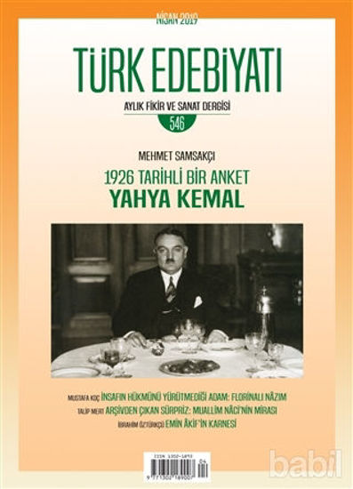 Picture of Türk Edebiyatı Dergisi Sayı: 546 Nisan 2019