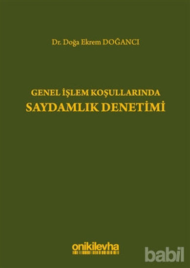 Picture of Genel İşlem Koşullarında Saydamlık Denetimi