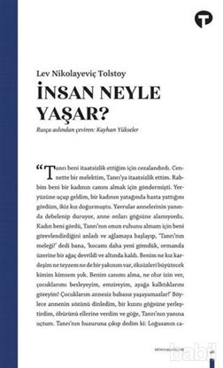 Picture of İnsan Ne İle Yaşar?