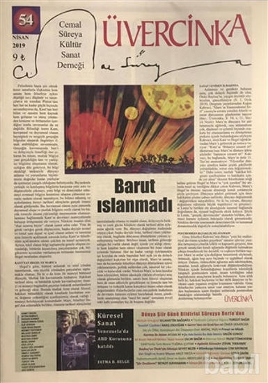 Picture of Üvercinka Dergisi Sayı: 54 Nisan 2019