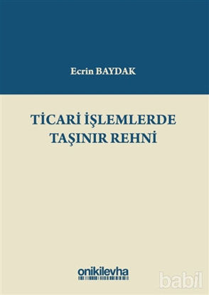 Picture of Ticari İşlemlerde Taşınır Rehni