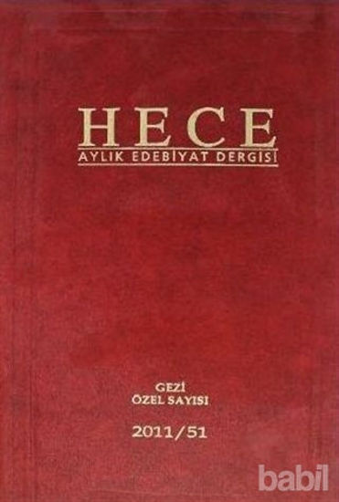 Picture of Hece Aylık Edebiyat Dergisi Gezi Özel Sayısı: 22 - 174/175/176 (Ciltli)